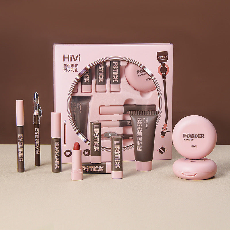 Pink Vinyl Record Trendy Makeup