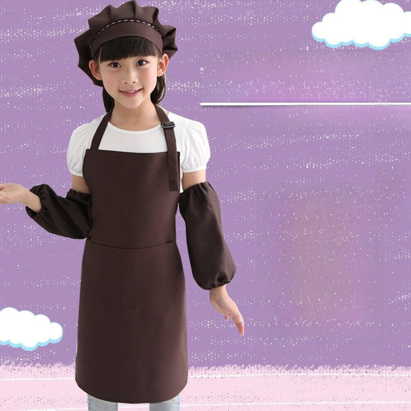 Kids Protective Apron for Painting Cooking