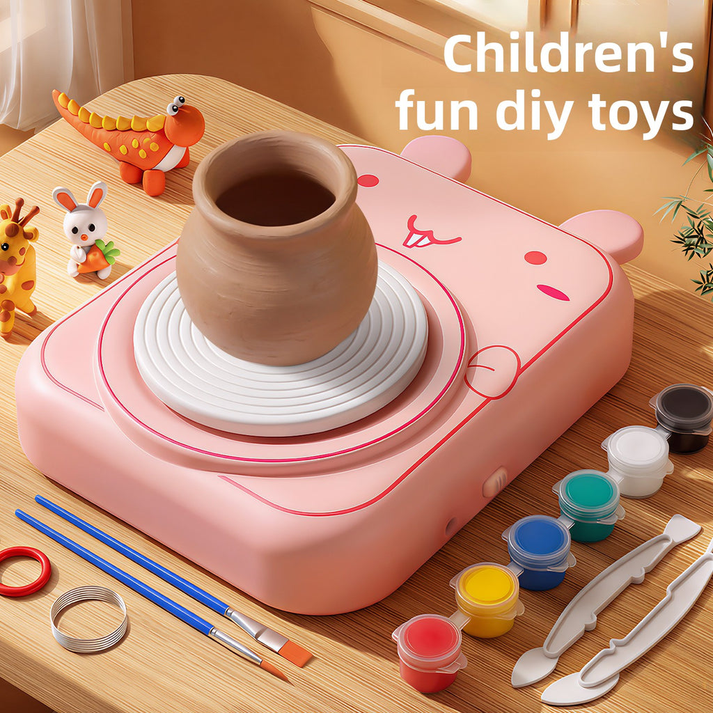 DIY Creative Pottery Machine for Kids