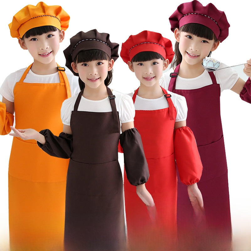 Kids Protective Apron for Painting Cooking