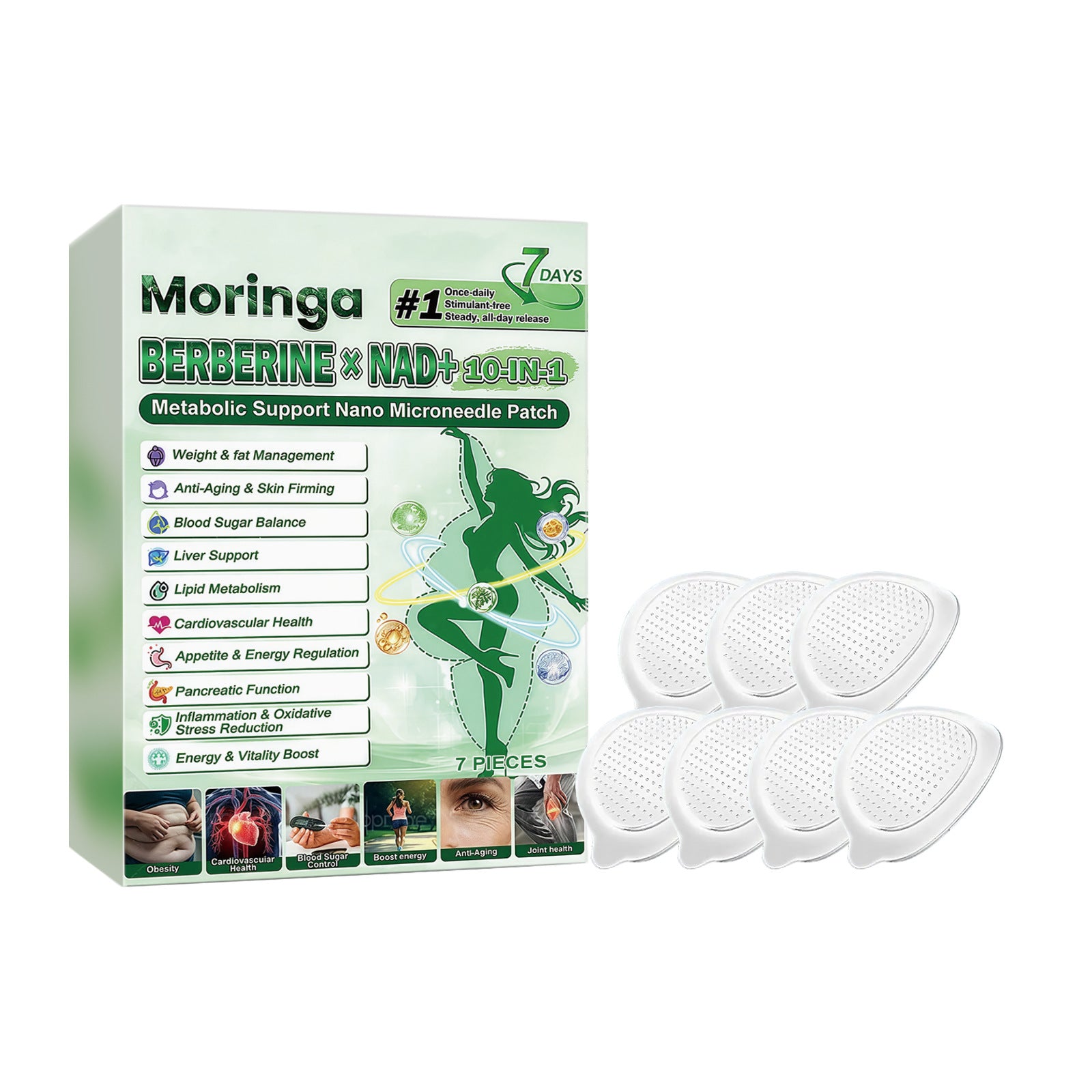 Healrize Moringa Nano Microdarts Skincare Patch