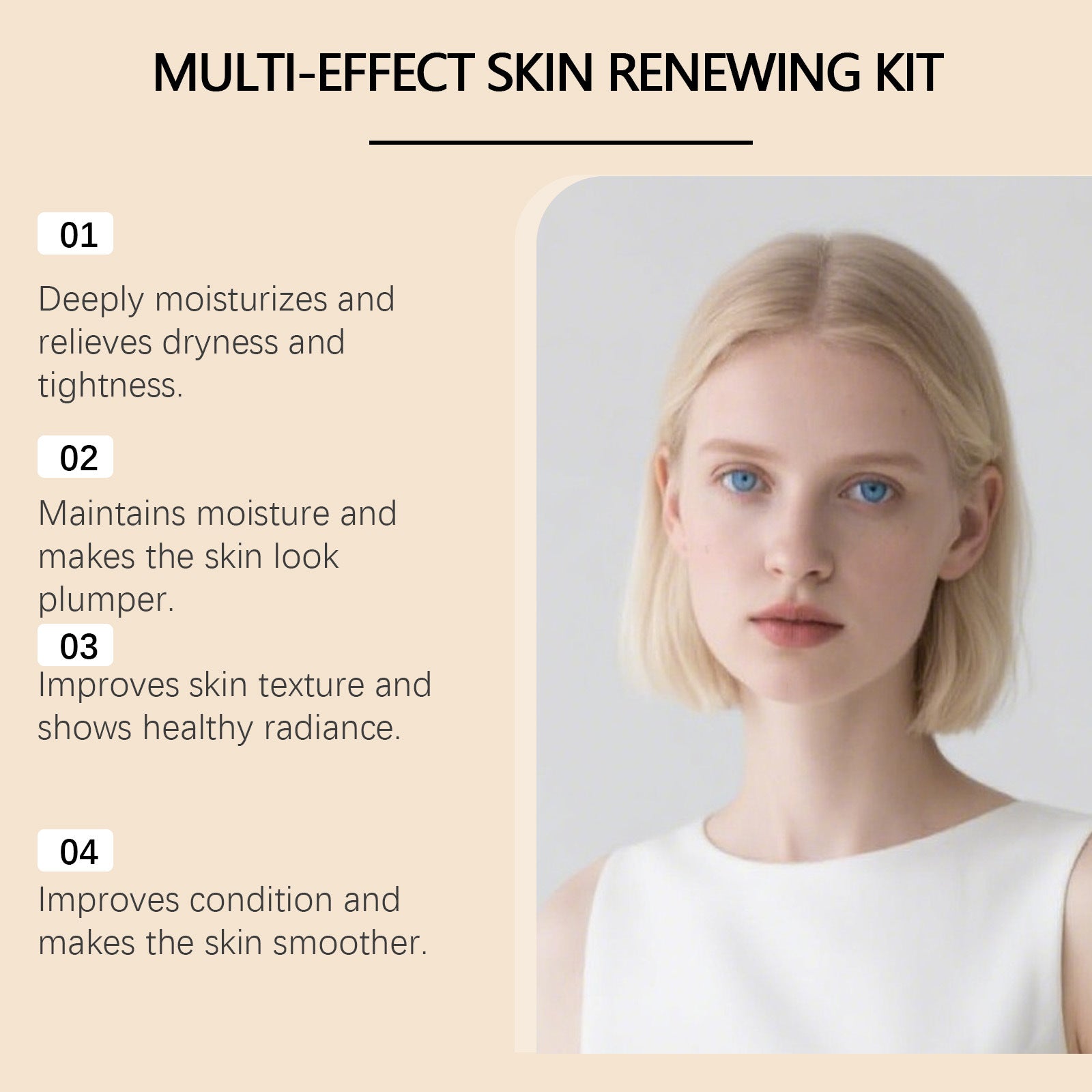 Multi-functional day and night moisturizing skincare