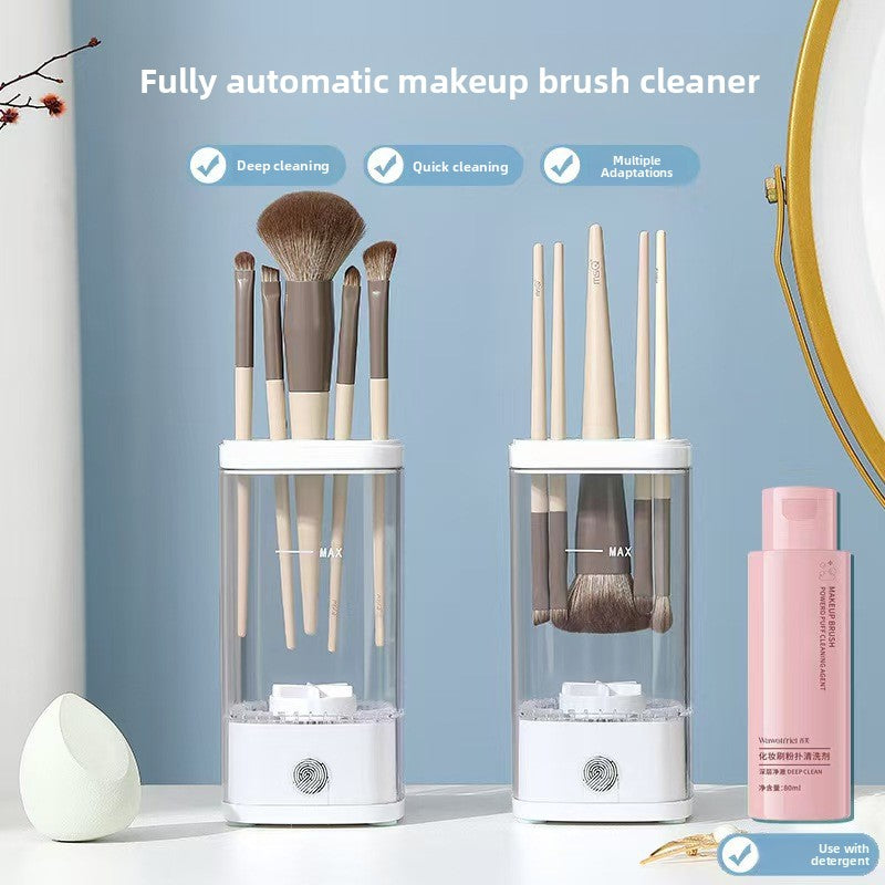 Electric Makeup Brush Cleaning Machine with Storage Case
