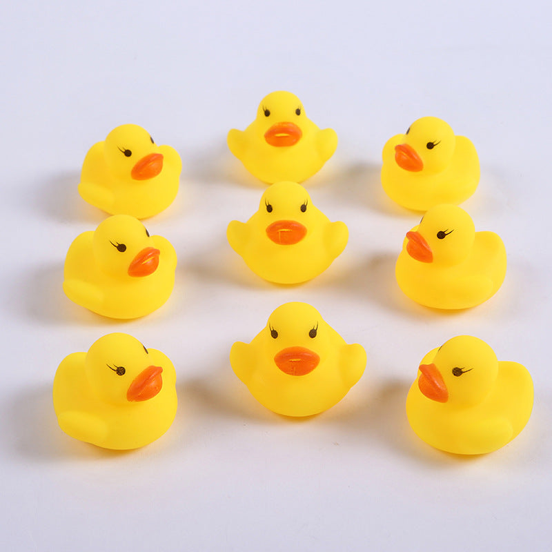 Pinch call small yellow duck