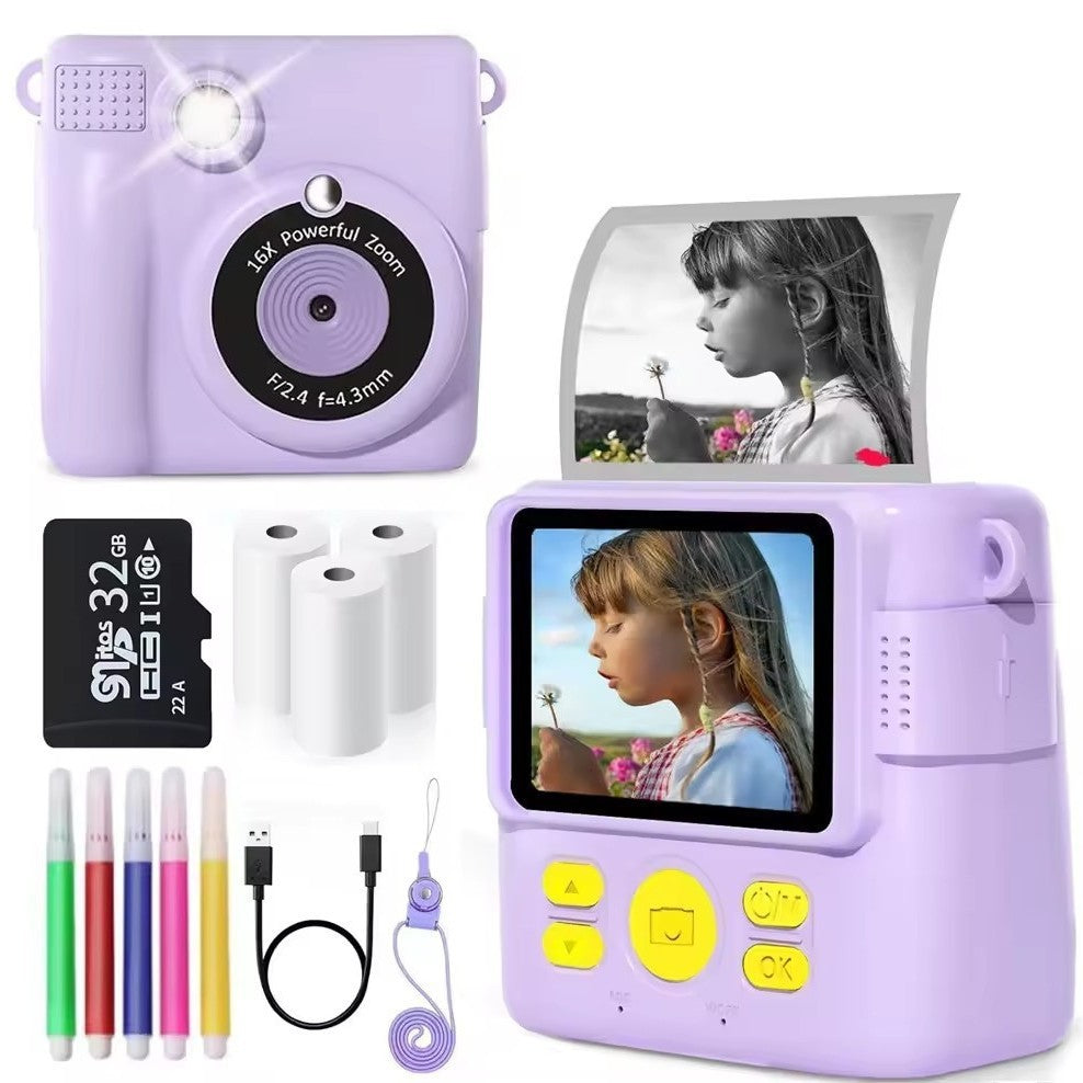 Kids Instant Print Camera