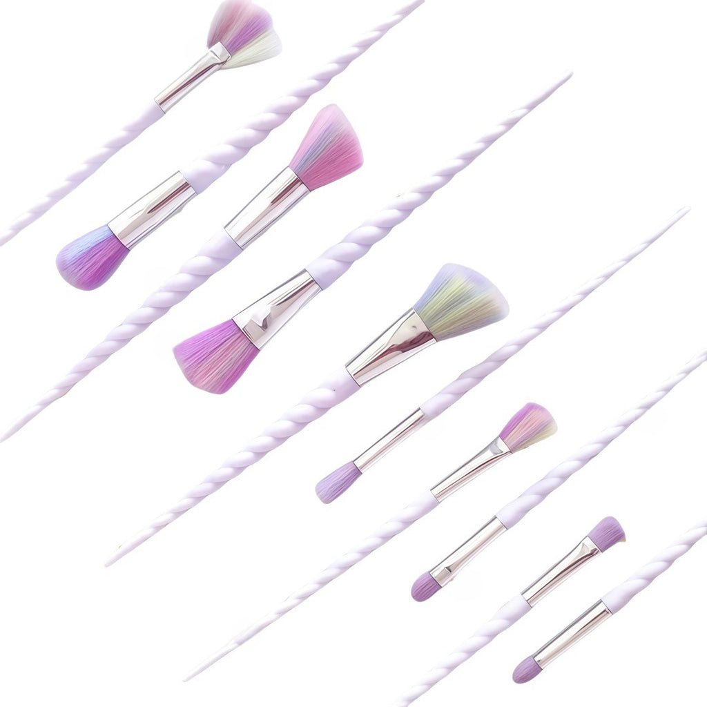 Colorful Unicorn Makeup Brush Set