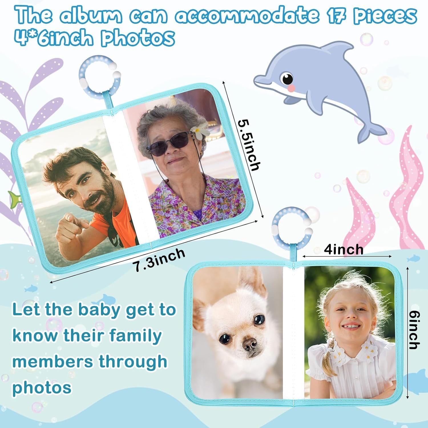 Baby Growth Memory Photo Cloth Book