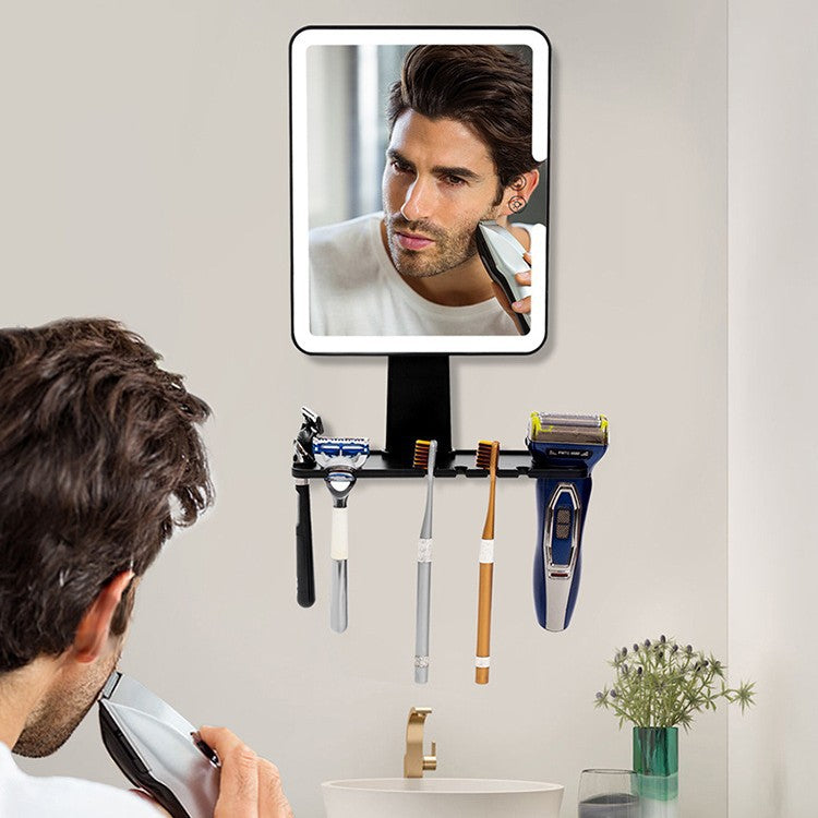 Led Shower Anti-Fog Mirror Suction Cup Makeup Mirror