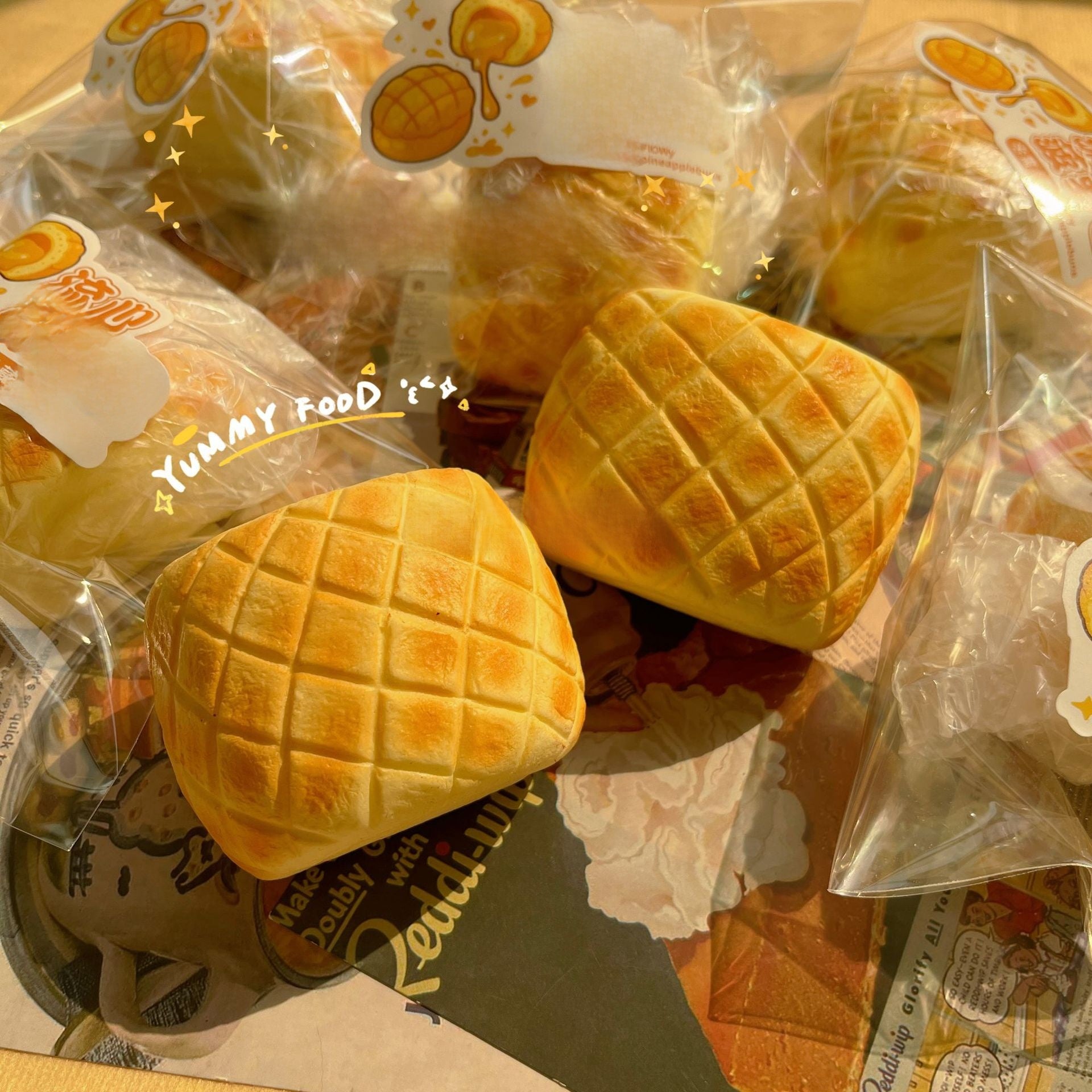 Pineapple Bun Squeeze Toy for Kids ? Slow-Rebound Stress-Relief Toy