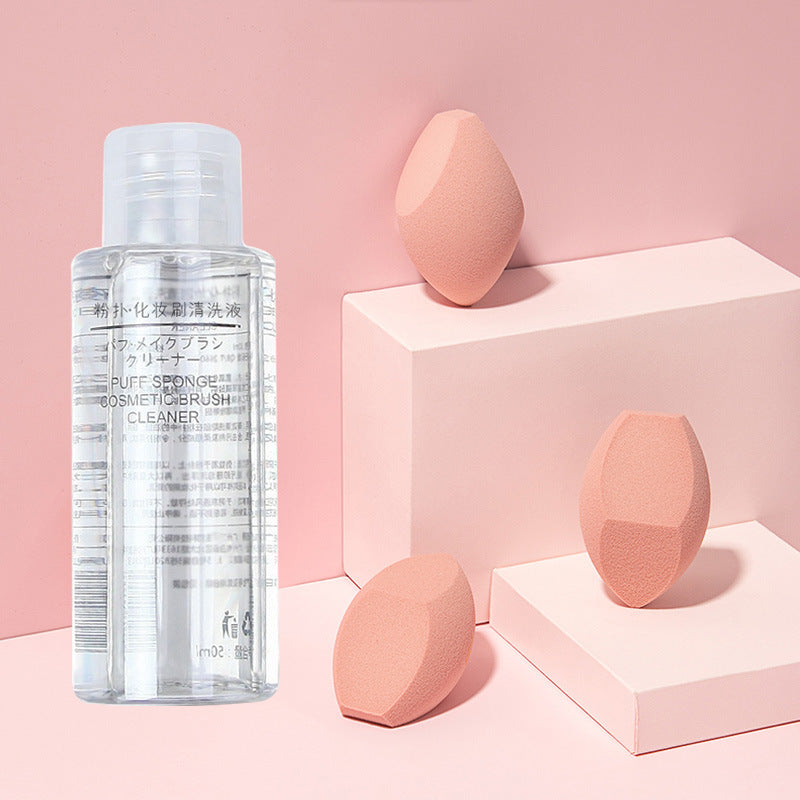 Makeup Brush Cleaning Liquid for Powder Puffs and Tools