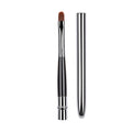 Portable makeup brush