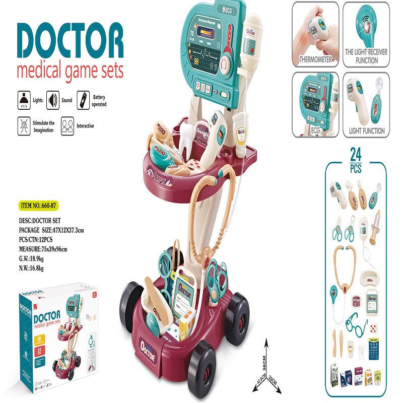 Children Doctor Pretend Play Set