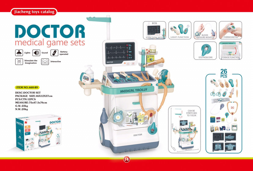 Children Doctor Pretend Play Set