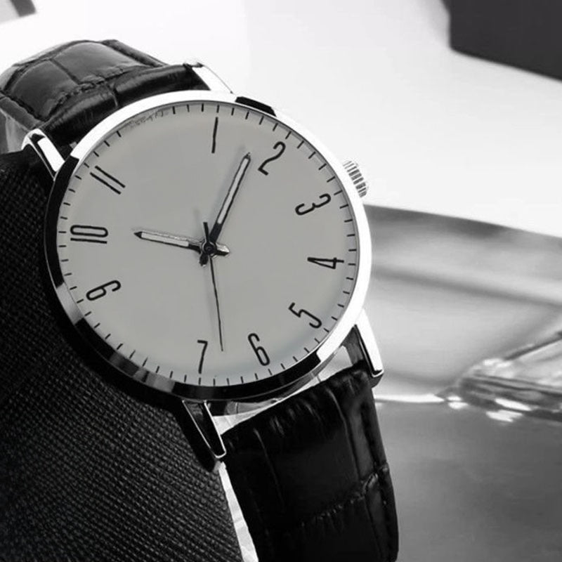 Men Quartz Watch Business Analog Pointer Watch