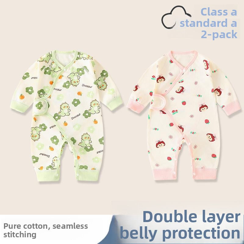 Baby Cotton Jumpsuit Long Sleeve Romper
