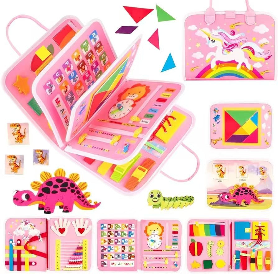 Infant Felt Early Education Learning Board