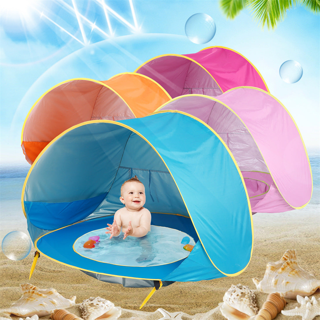 Kids Pop Up Play Tent with Ball Pool
