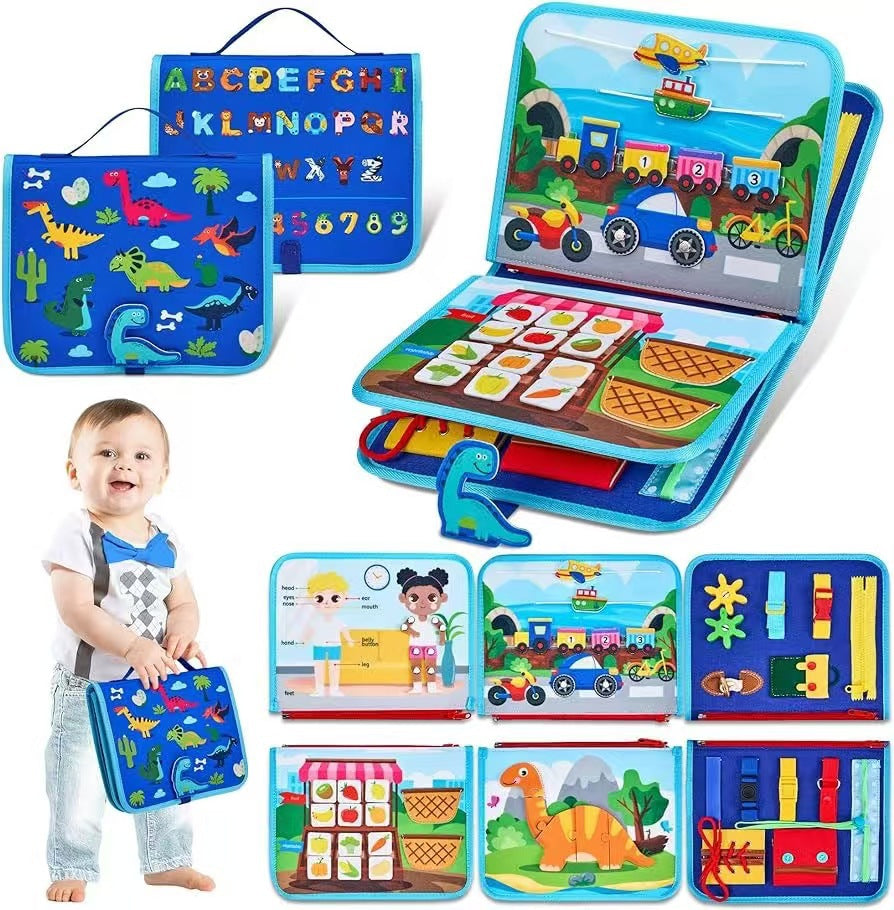 Infant Felt Early Education Learning Board