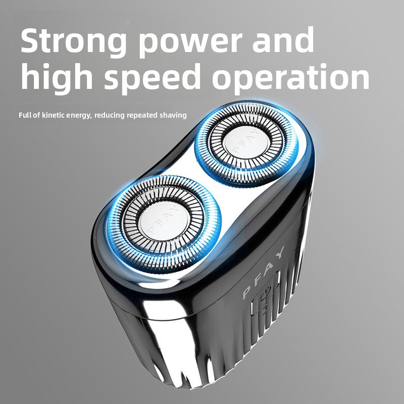 Double Head Mini Electric Shaver for Men