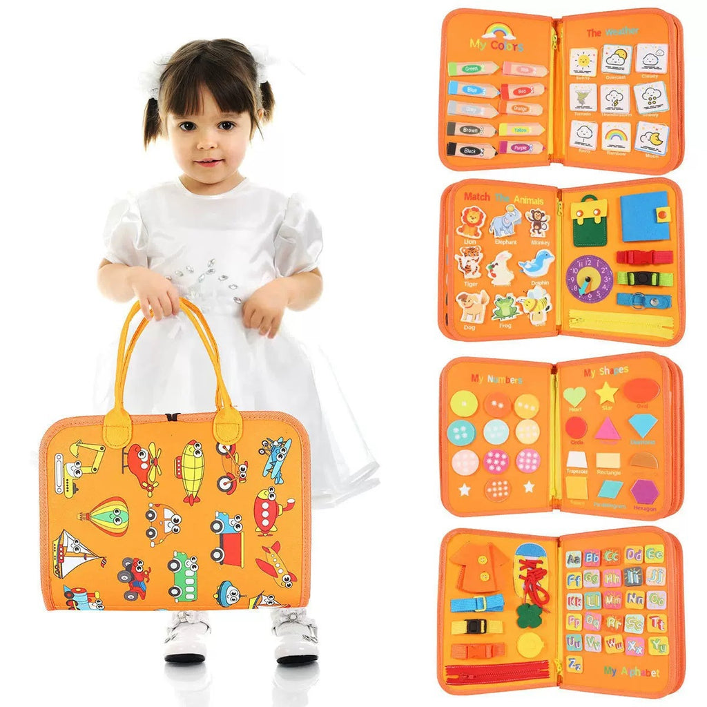 Educational Felt Busy Board for Kids