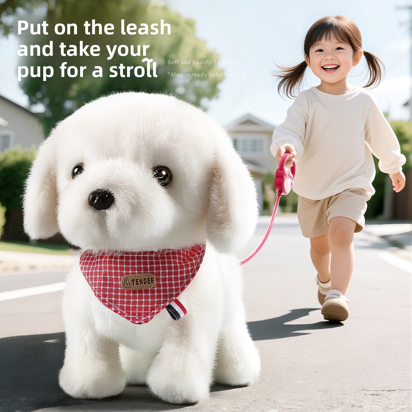 Interactive Voice Controlled Plush Pet Toy