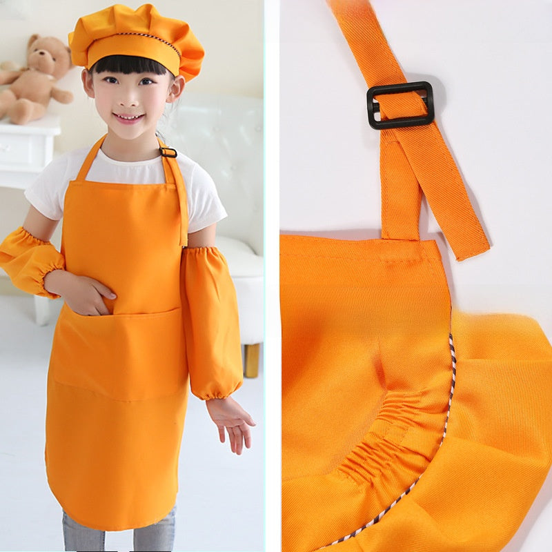 Kids Protective Apron for Painting Cooking