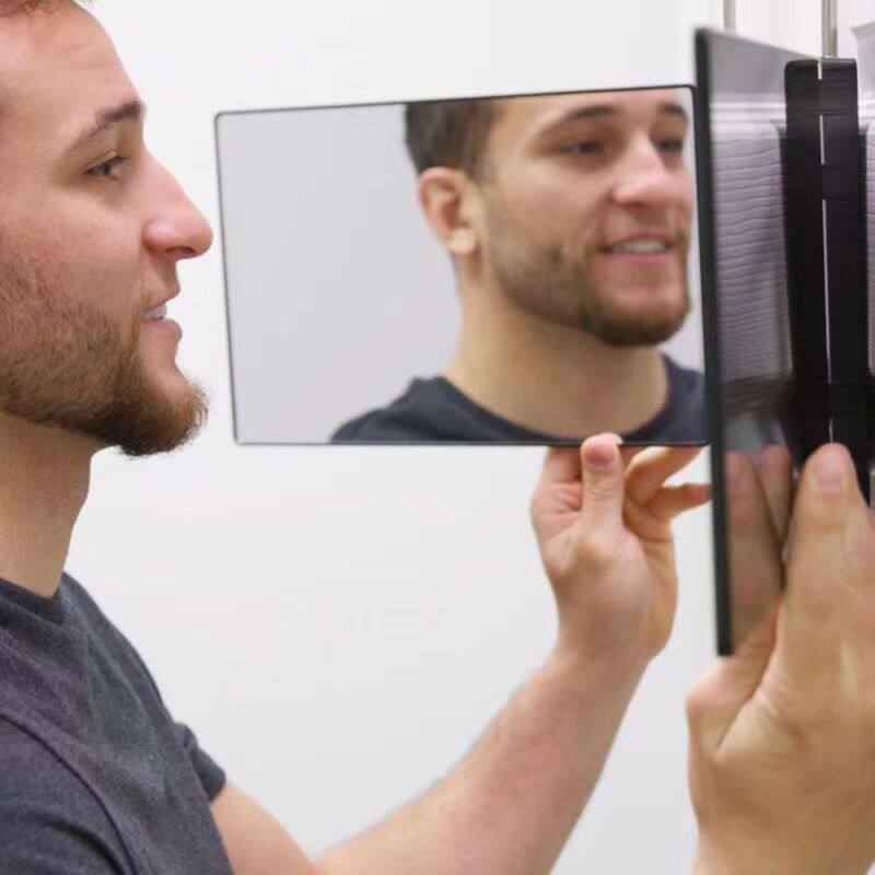 Makeup mirror and barber mirror