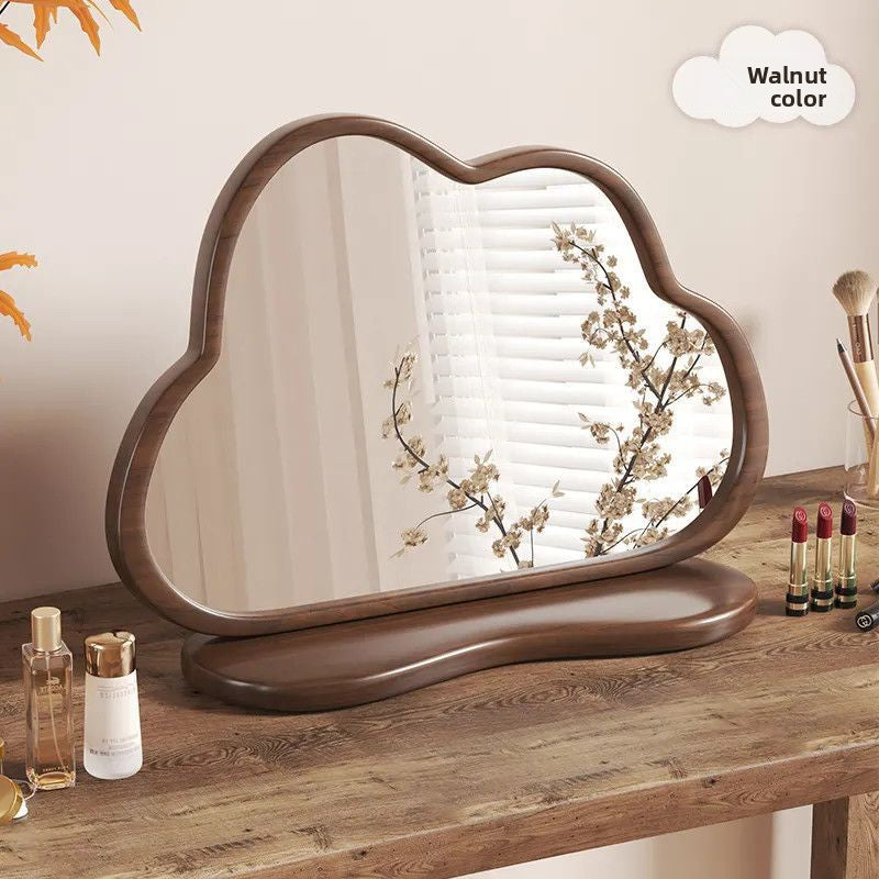 Cloud-shaped Makeup Mirror Dressing Table