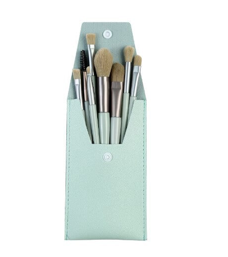 8-Piece Portable Makeup Brush Set