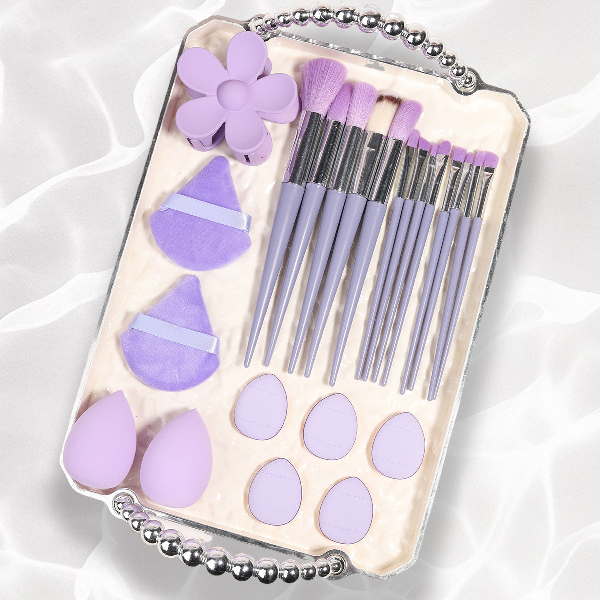 Makeup brush grab set