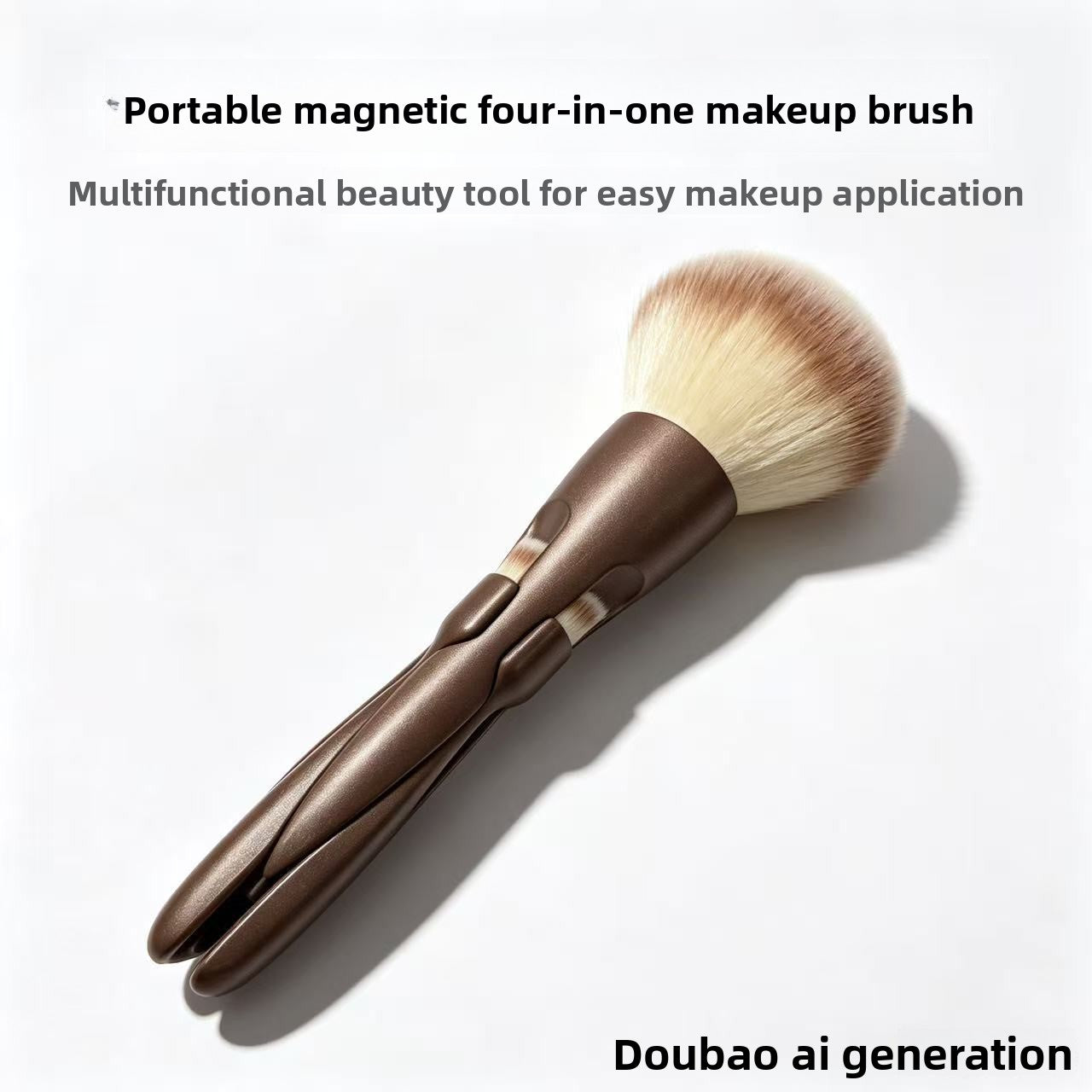 Magnetic Makeup Brush Set Multi-Functional Portable