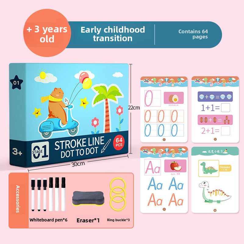 Childrens Pen Control Training Activity Book