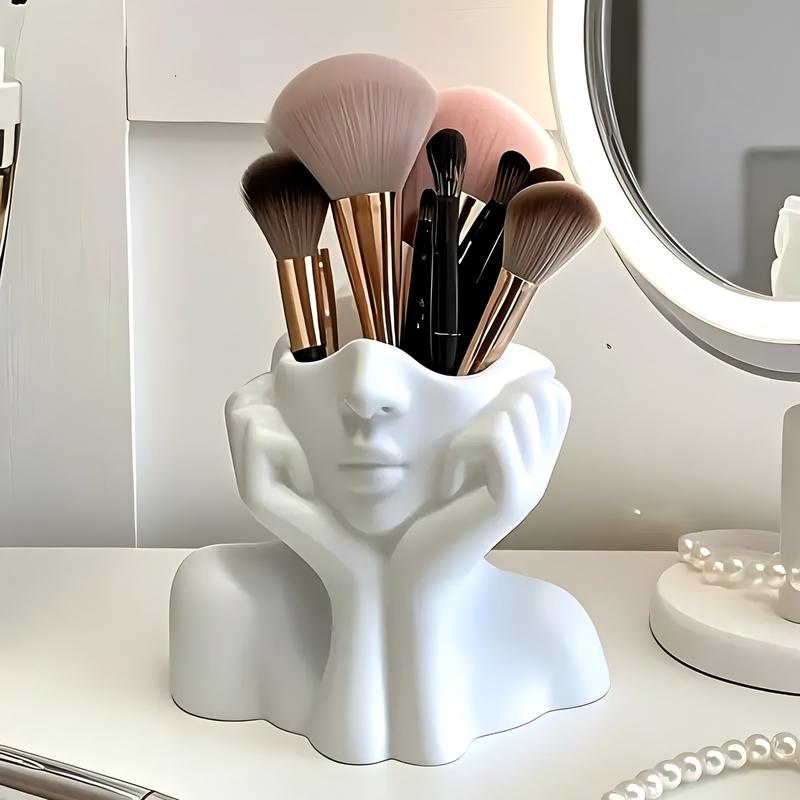 Multifunctional Body Art Storage Tube Desktop Makeup Brush Pen Holder