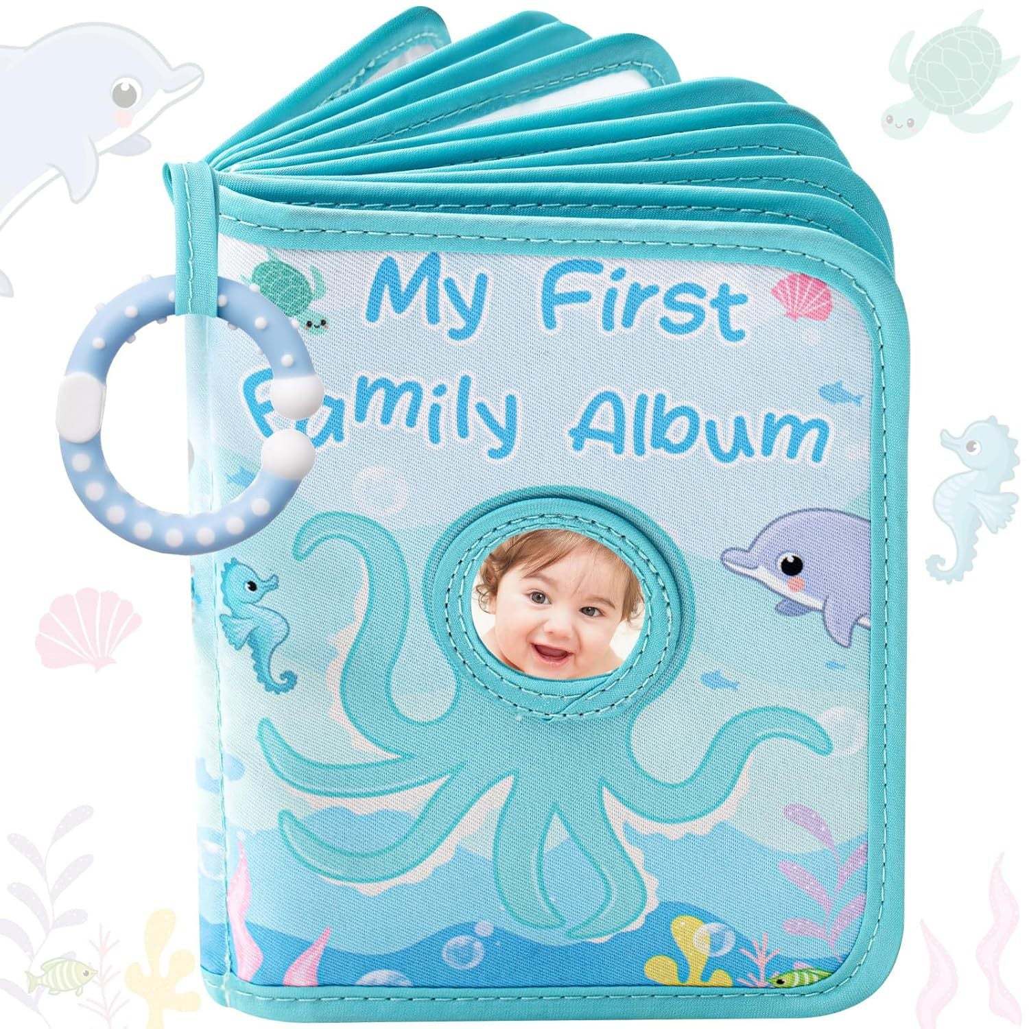 Baby Growth Memory Photo Cloth Book