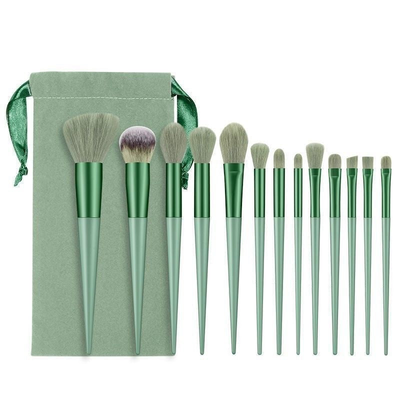 13- Brush Set: Eyeshadow Brushes and Blush BrushesPiece Makeup