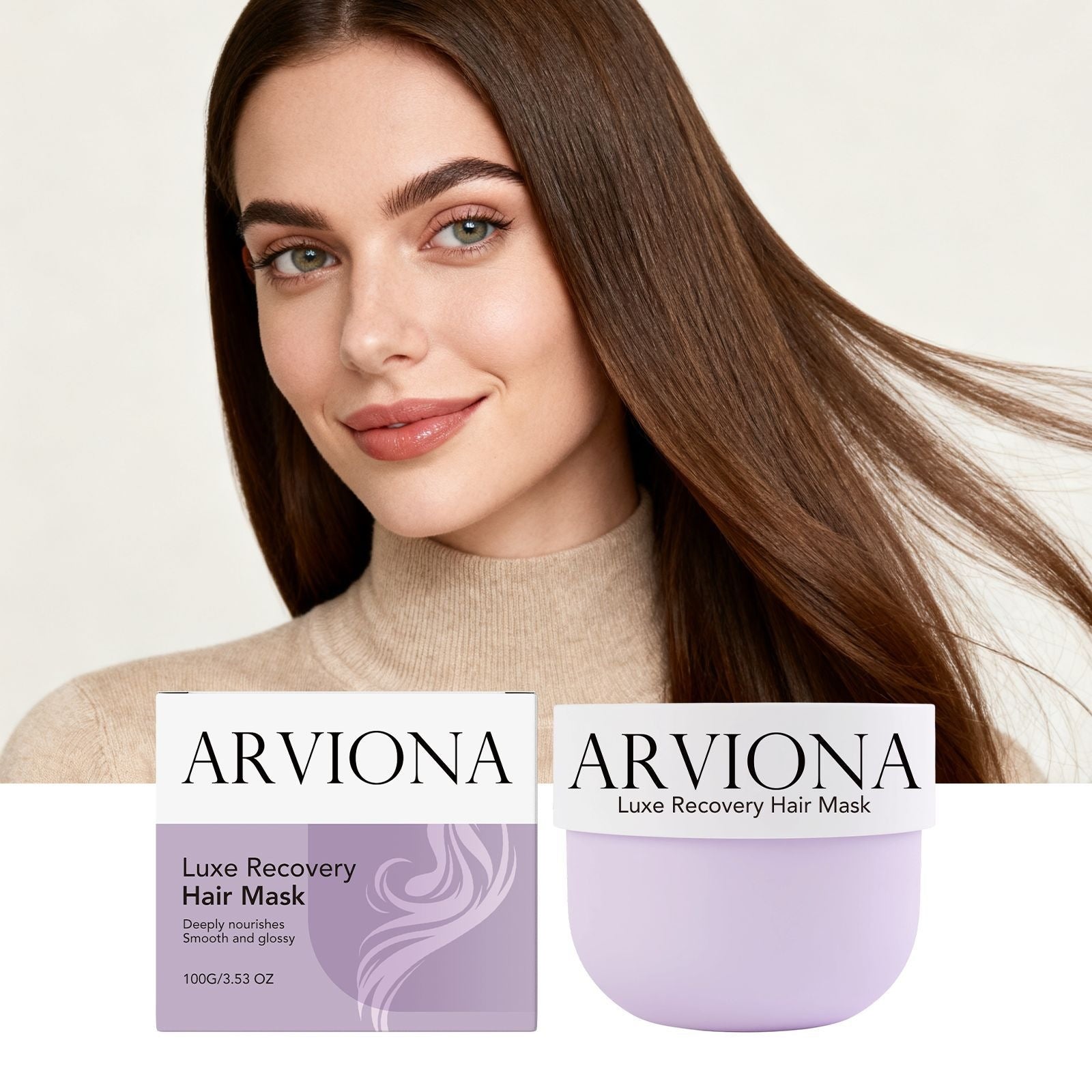 Hair Care Mask for Frizzy Hair Moisturizing and Smoothing