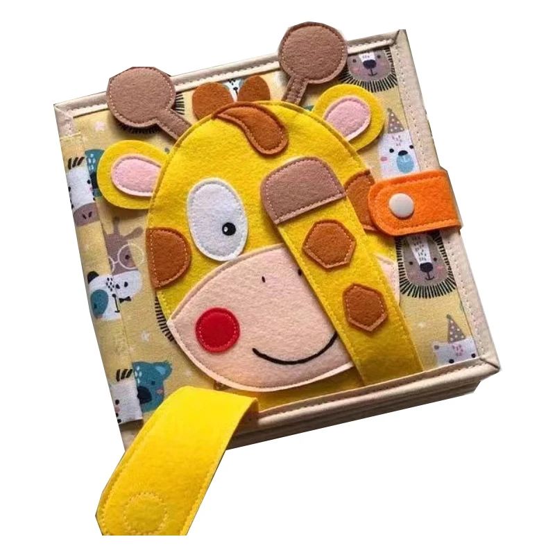 Quiet Book Montessori Baby Toys Felt Busy Book Kids