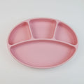 Kids Silicone Suction Plate Divided Compartment Bowl