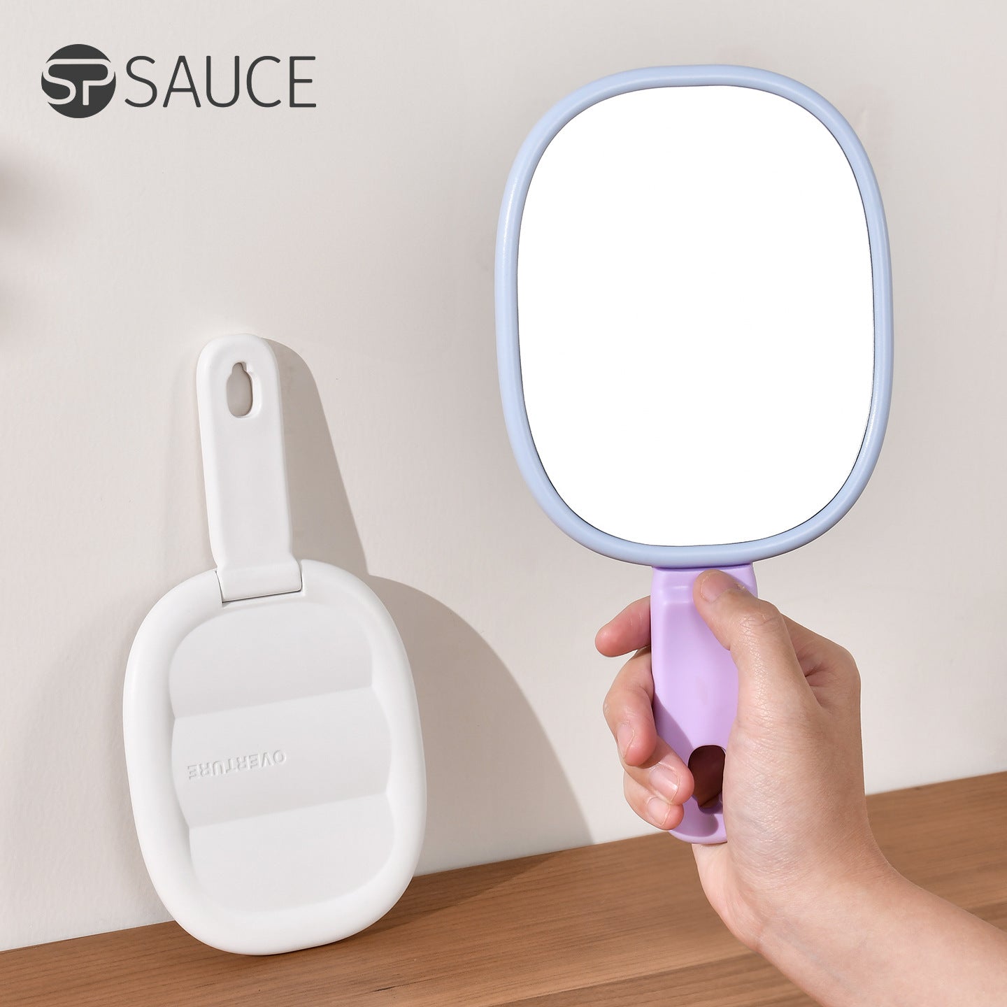 Foldable Desktop Makeup Mirror