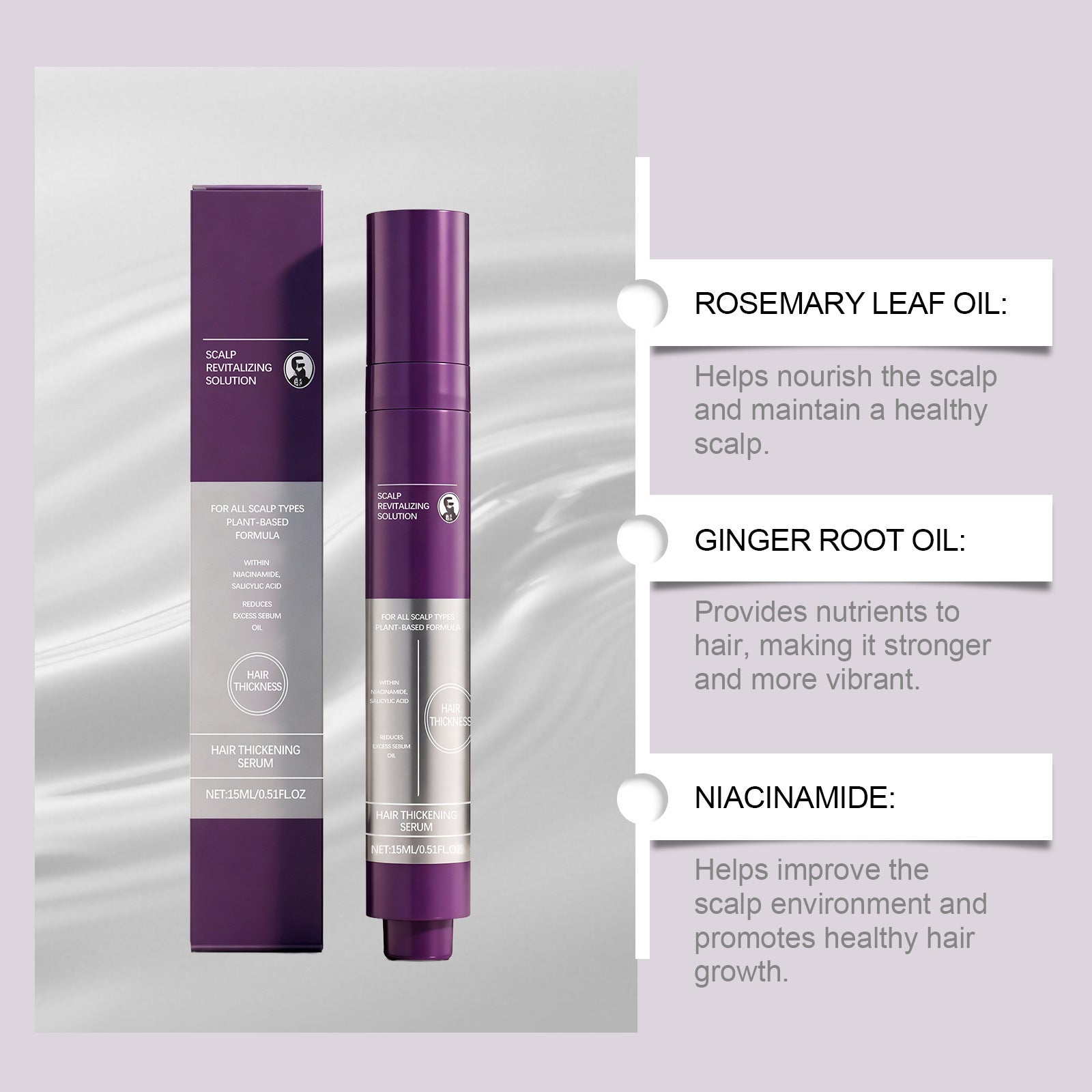 Rosemary Hair Care Essence for Scalp Nourishment