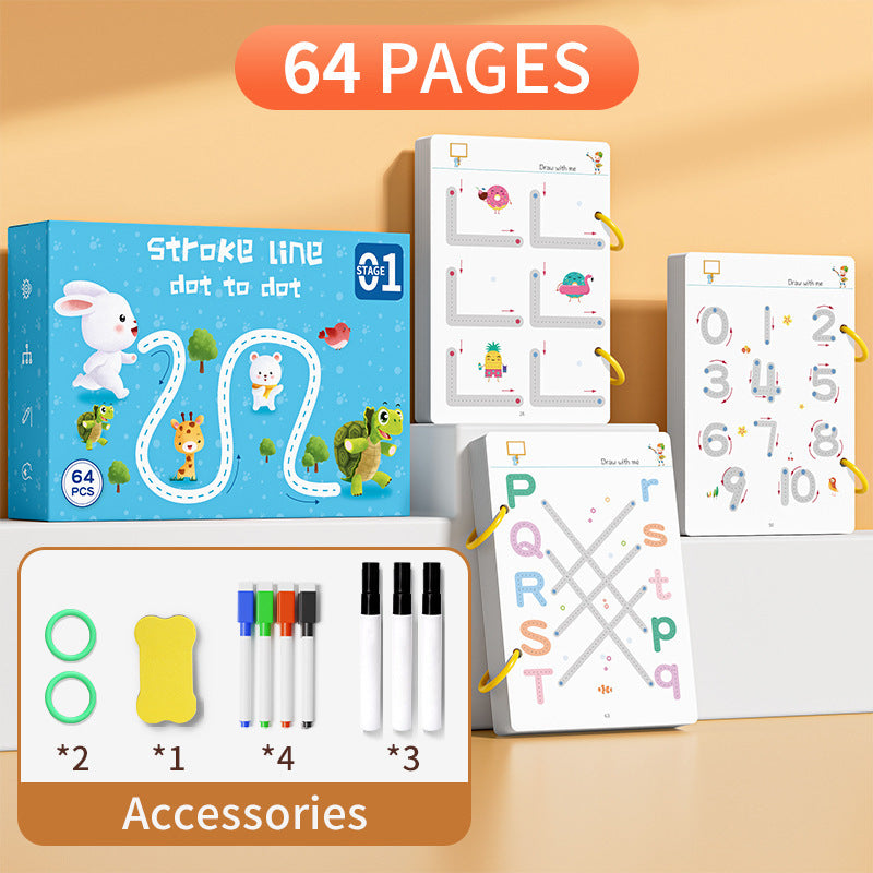 Childrens Pen Control Training Activity Book