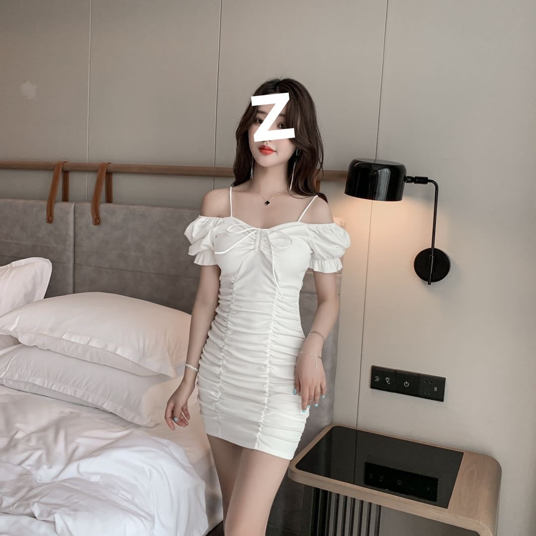 V-Neck Fishtail Dress