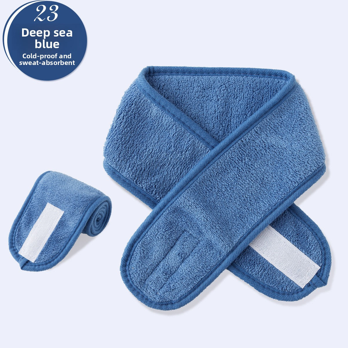 Adjustable Velcro Headband for Sports Yoga and Skincare