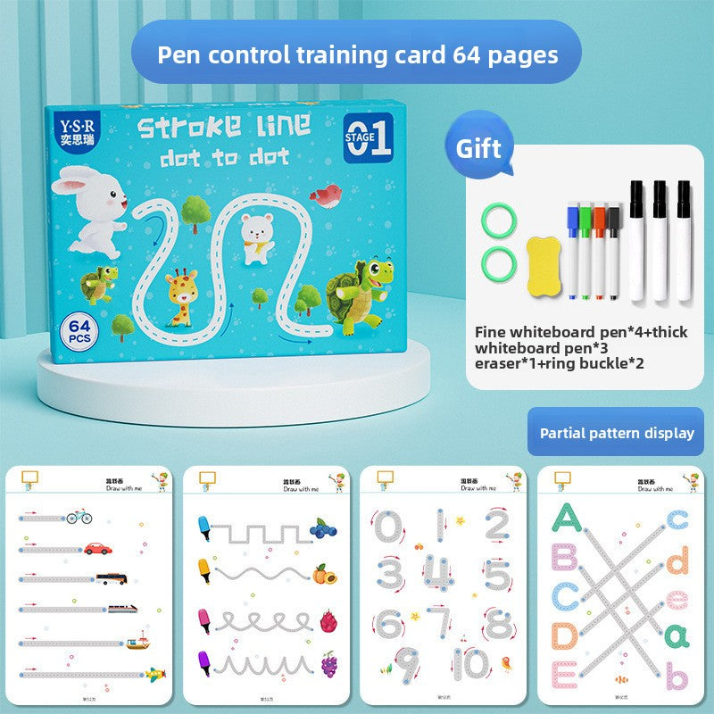 Childrens Pen Control Training Activity Book