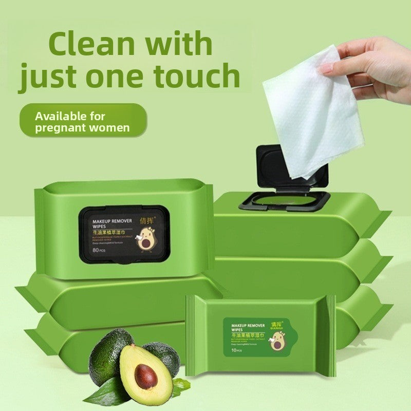 Avocado Makeup Remover Cleansing Wipes