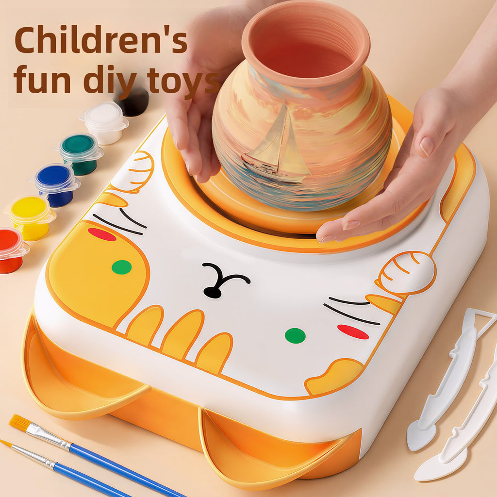 DIY Creative Pottery Machine for Kids