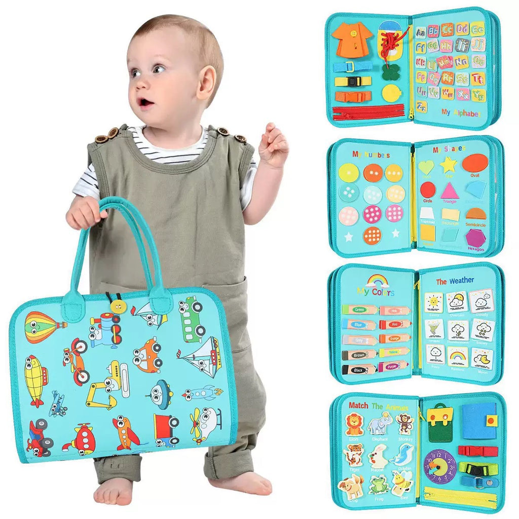 Educational Felt Busy Board for Kids