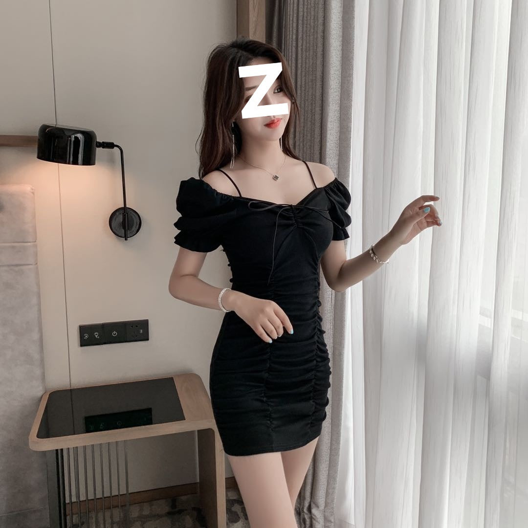 V-Neck Fishtail Dress