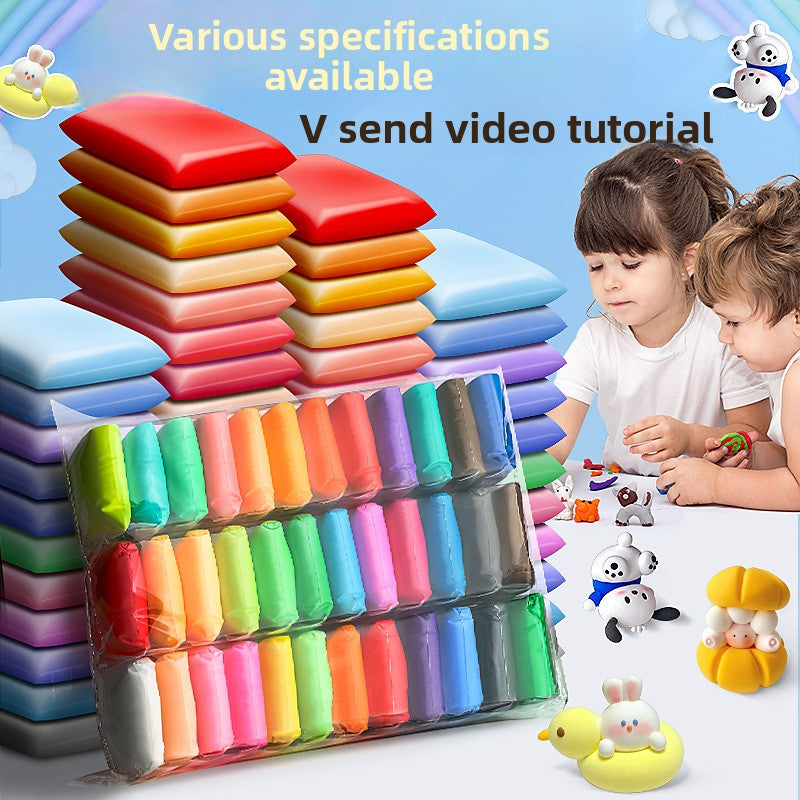 Ultra Light Clay DIY Non Sticky Playdough for Kids