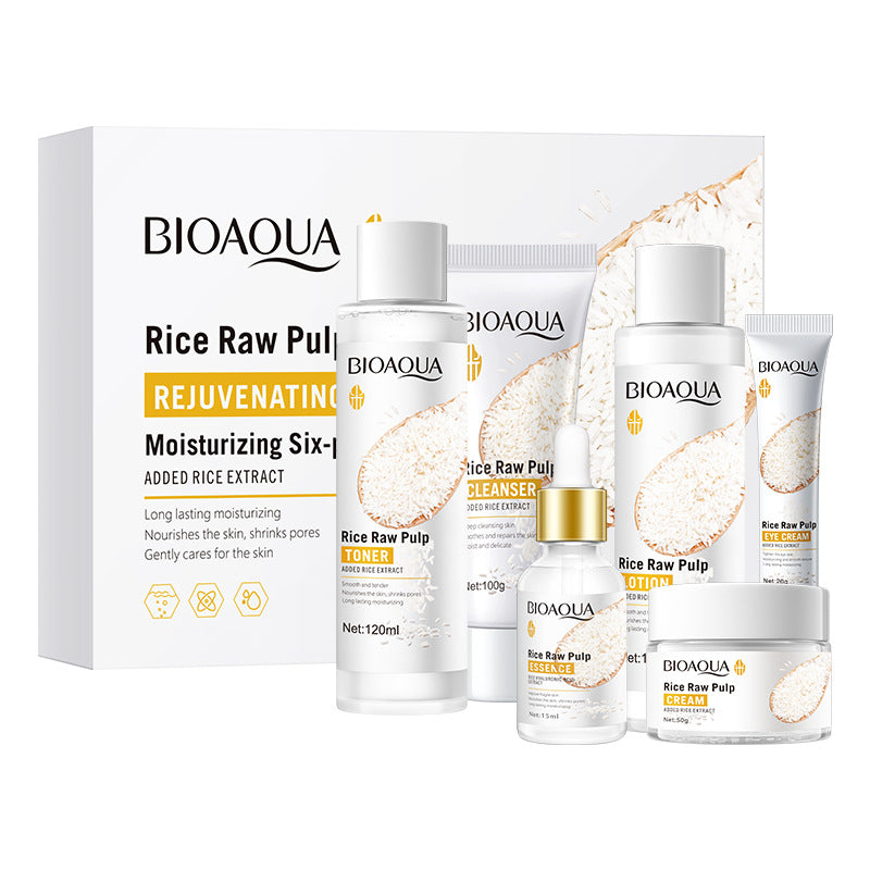 Bioaoua Rice Puree Skincare Set